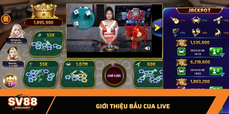 Giới thiệu bầu cua live