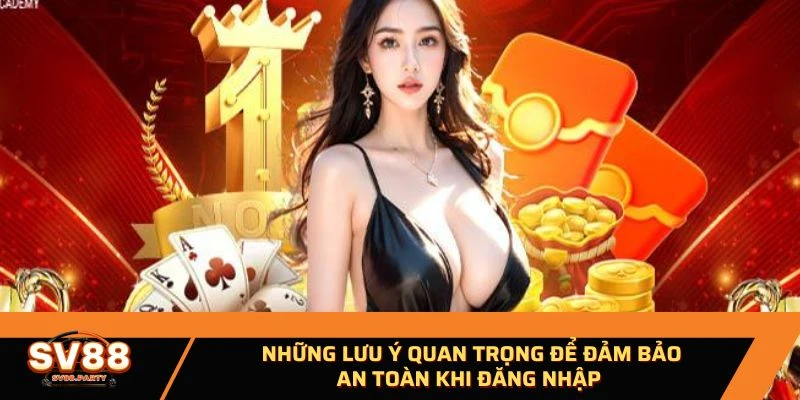 Những lưu ý quan trọng để đảm bảo an toàn khi đăng nhập 