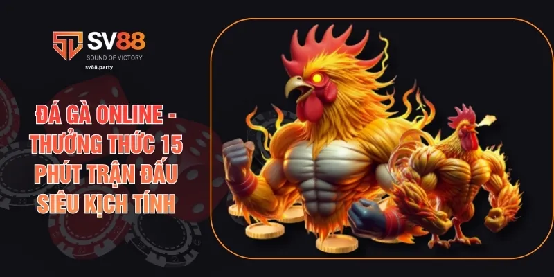 Đá Gà Online - Thưởng Thức 15 Phút Trận Đấu Siêu Kịch Tính
