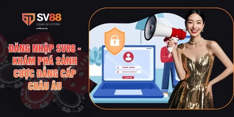 Đăng Nhập SV88 - Khám Phá Sảnh Cược Đẳng Cấp Châu Âu