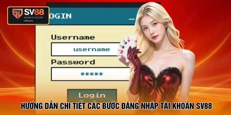 Hướng dẫn chi tiết các bước đăng nhập tài khoản SV88